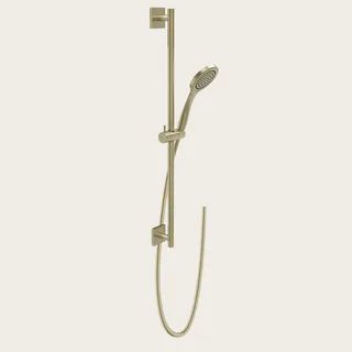 Душевой гарнитур, Gessi, Rilievo, 100, цвет-Brushed Brass PVD