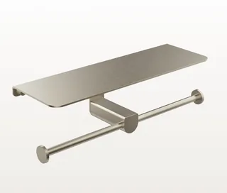 Бумагодержатель, Gessi, Rilievo, шгв 308*100*89, цвет-Finox Brushed Nickel — иконка