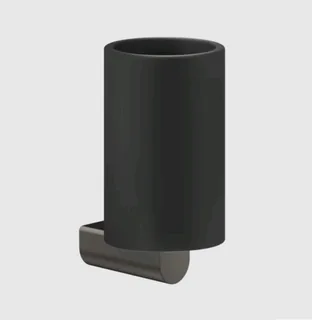 Стакан, Gessi, Rilievo, шгв 75*100*150, черный/Black Metal Brushed PVD — иконка