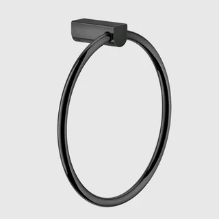 Полотенцедержатель, Gessi, Rilievo, шгв 222*67*230, цвет-Black Metal PVD