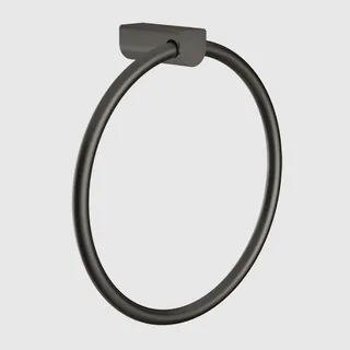 Полотенцедержатель, Gessi, Rilievo, шгв 222*67*230, цвет-Black Metal Brushed PVD — иконка