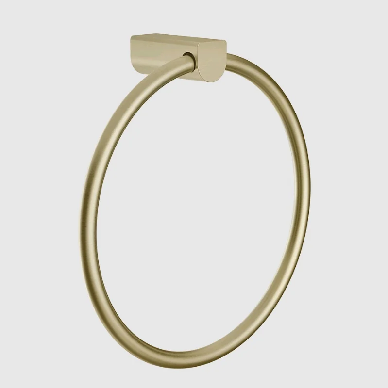Полотенцедержатель, Gessi, Rilievo, шгв 222*67*230, цвет-Brushed Brass PVD