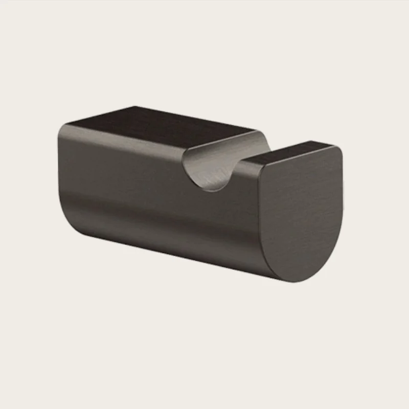 Крючок, Gessi, Rilievo, шгв 28*60*28, цвет-Black Metal Brushed PVD