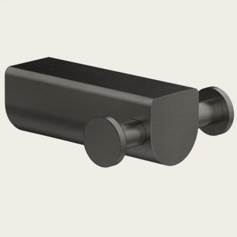 Крючок, Gessi, Rilievo, шгв 66*79*28, цвет-Black Metal Brushed PVD
