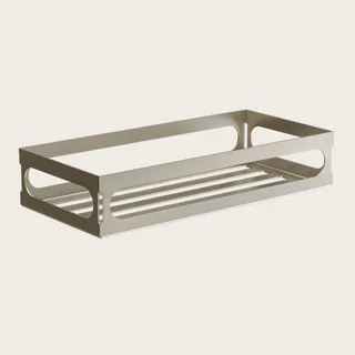 Полка, Gessi, Rilievo, шгв 300*140*60, цвет-Finox Brushed Nickel