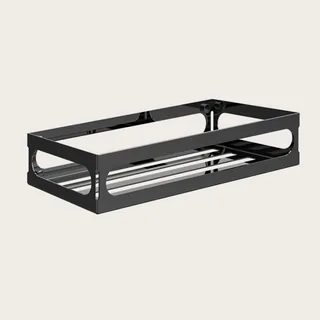 Полка, Gessi, Rilievo, шгв 300*140*60, цвет-Black Metal PVD