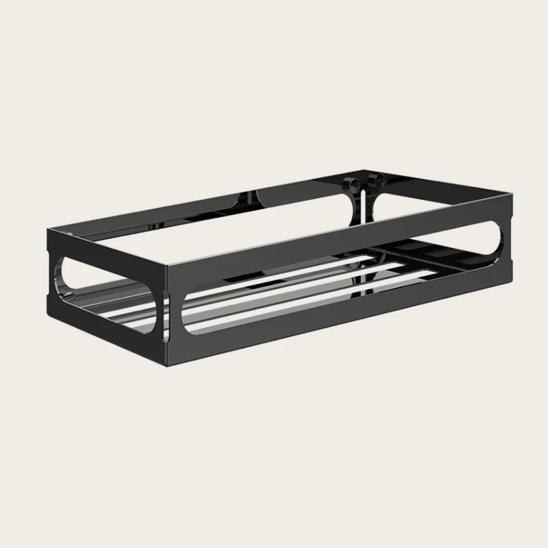 Полка, Gessi, Rilievo, шгв 300*140*60, цвет-Black Metal PVD