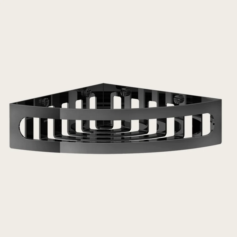 Полка, Gessi, Rilievo, шгв 200*200*60, цвет-Black Metal PVD