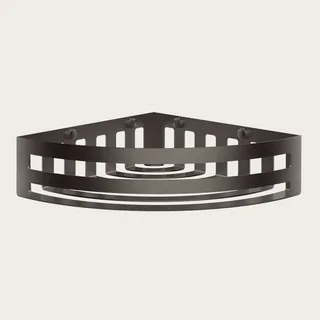 Полка, Gessi, Rilievo, шгв 200*200*60, цвет-Black Metal Brushed PVD