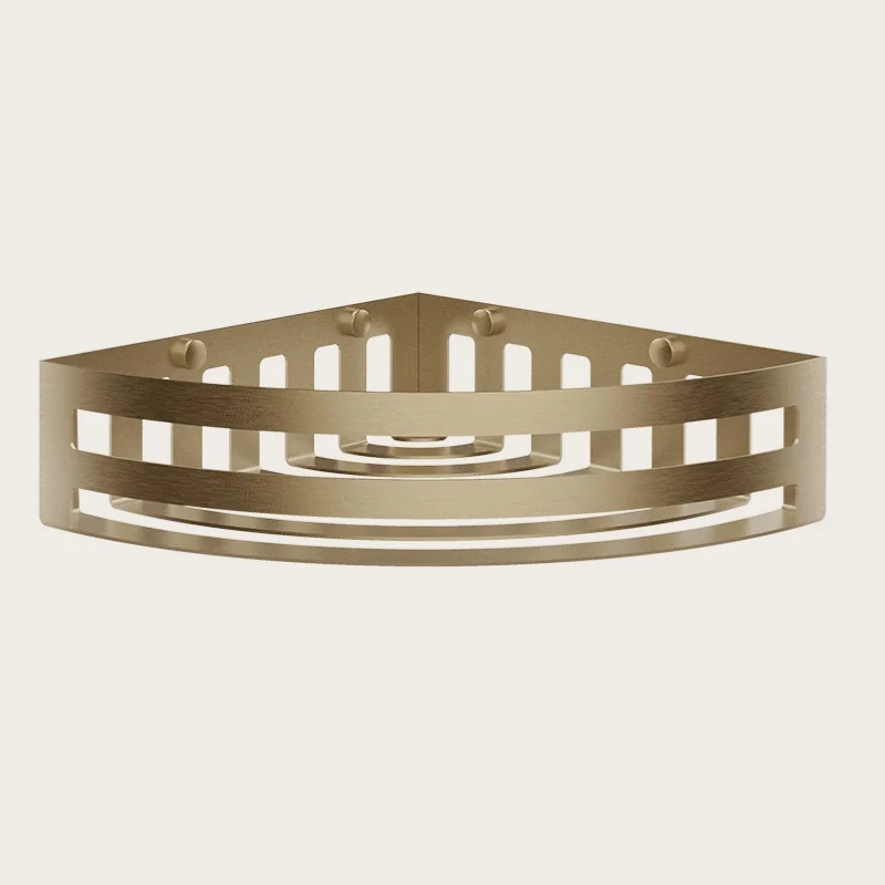 Полка, Gessi, Rilievo, шгв 200*200*60, цвет-Warm Bronze Brushed PVD