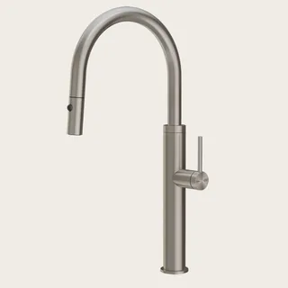 Смеситель для кухни, Gessi, 316 Flessa, цвет-Steel Brushed