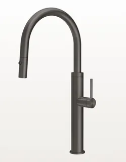 Смеситель для кухни, Gessi, 316, цвет-Black Metal Brushed PVD — иконка