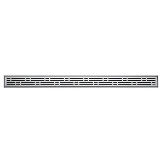 Дизайн-решетка, TECE, TECEdrainlinе, basic, 800, цвет-нержавеющая сталь матовая