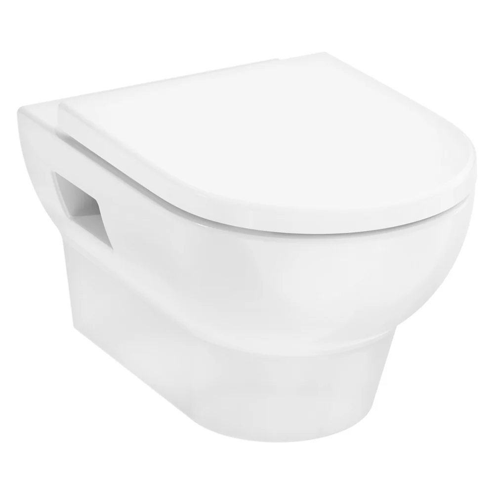 Унитаз, Hansgrohe, GladeLake S, подвесной, шгв 365*540*400, цвет-белый