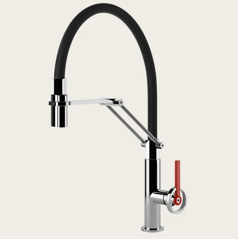 Смеситель для кухни, Gessi, Officine V, цвет-хром