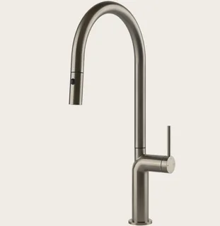 Смеситель для кухни, Gessi, Stelo, цвет-Finox Brushed Nickel — иконка