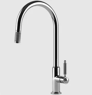 Смеситель для кухни, Gessi, VENTI20, цвет-хром