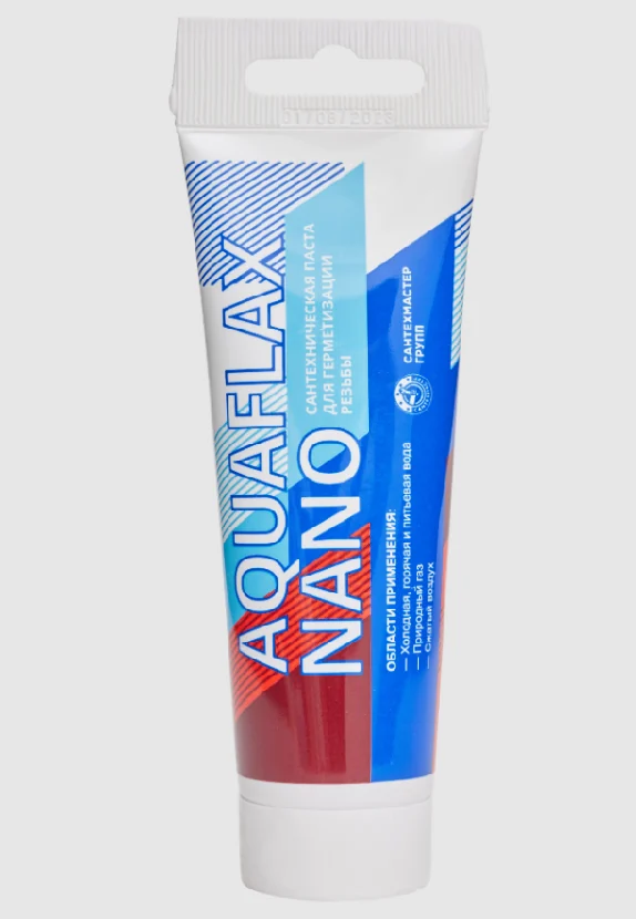 Паста уплотнительная, Aquaflax nano, 270 г, тюбик (ст.арт. 04042)