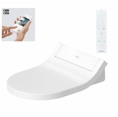 Сиденье для унитаза с функцией биде, Duravit, SensoWash® Classic, шг 365*520, цвет-белый