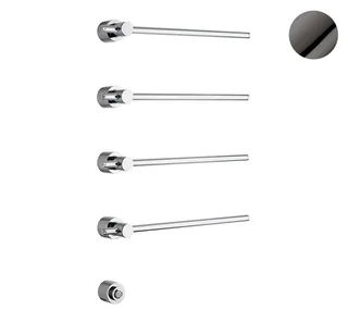 Полотенцесушитель, Margaroli, Sole, шгв 360*93*845, Box, цвет-Black Chrome