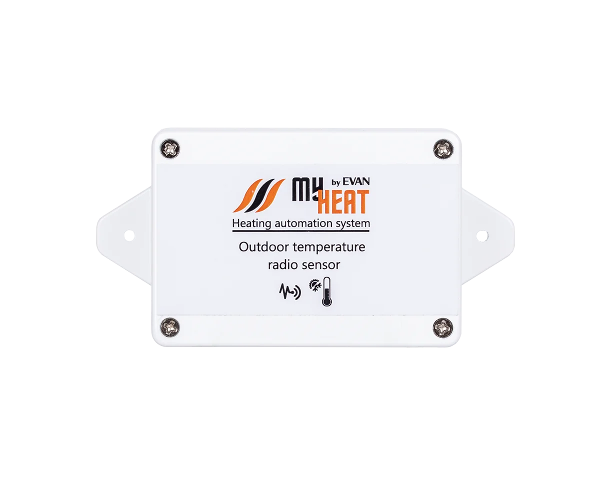 Радиодатчик температуры, MyHeat, уличный, настенный