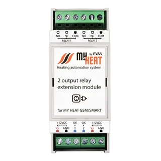 Блок реле, MyHeat, RL2, на 2 выхода для контроллера MyHeat Smart 2 — иконка