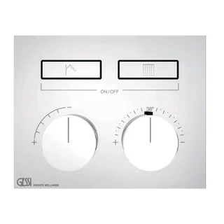 Смеситель для душа, Gessi, HI-FI, на 2 потребителя, цвет-хром