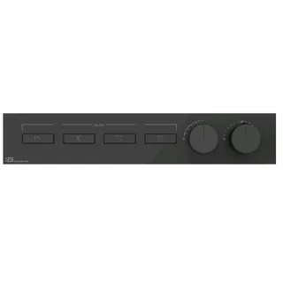 Смеситель для душа, Gessi, HI-FI, на 4 потребителя, цвет-черный матовый