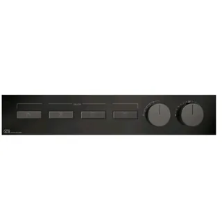 Смеситель для душа, Gessi, HI-FI, на 4 потребителя, цвет-Black Metal PVD