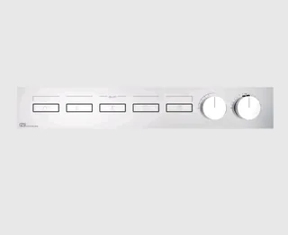 Смеситель для душа, Gessi, HI-FI, на 5 потребителей, цвет-хром — иконка