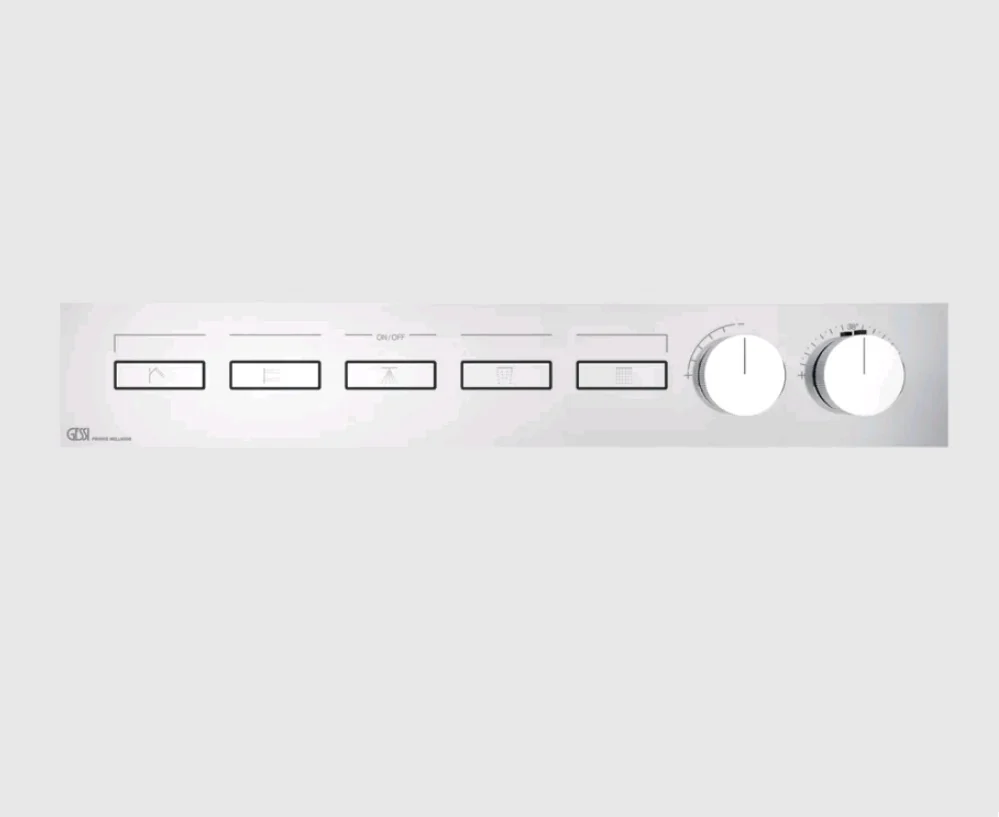 Смеситель для душа, Gessi, HI-FI, на 5 потребителей, цвет-хром