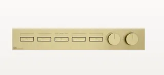 Смеситель для душа, Gessi, HI-FI, на 5 потребителей, цвет-Brushed Brass PVD
