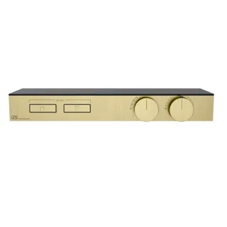 Смеситель для душа, Gessi, HI-FI, на 2 потребителя, цвет-Brushed Brass PVD