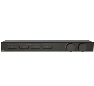 Смеситель для душа, Gessi, HI-FI, на 4 потребителя, цвет-Black Metal Brushed PVD