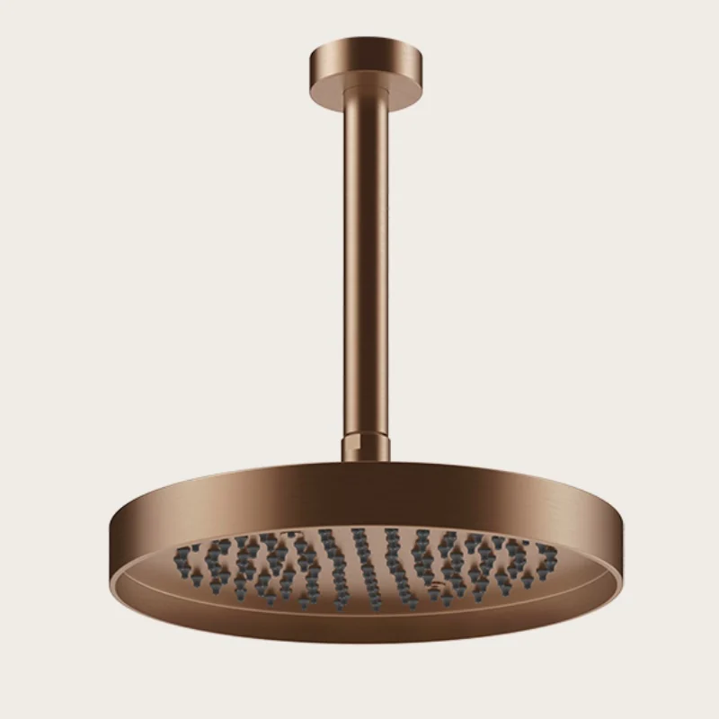 Верхний душ, Gessi, 250*250, цвет-Copper Brushed PVD