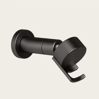 Держатель ручного душа, Gessi, Hi-Fi, шгв 55*201*86, цвет-Black Metal Brushed PVD — иконка