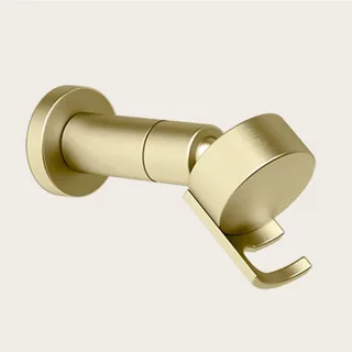 Держатель ручного душа, Gessi, Hi-Fi, шгв 55*201*86, цвет-Brushed Brass PVD