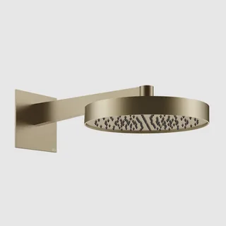 Верхний душ, Gessi, Habito Bath-Shower, 300*300, цвет-Finox Brushed Nickel