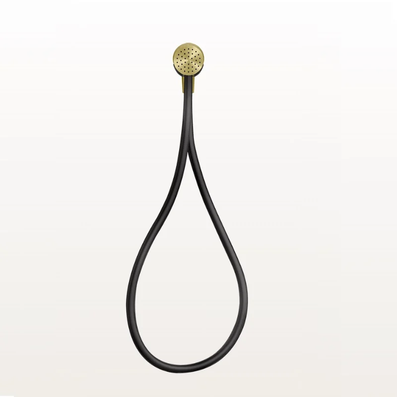 Душевой набор, Gessi, HI-FI, цвет-Brushed Brass PVD