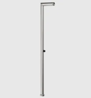 Душевая стойка, Gessi, Outdoor, уличная, на 1 выход, цвет-Steel Brushed (старый арт. 63201/239)