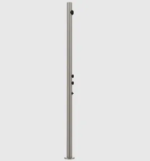 Душевая стойка, Gessi, Outdoor, уличная, на 2 выхода, цвет-Steel Brushed (старый арт. 63210/239) — иконка