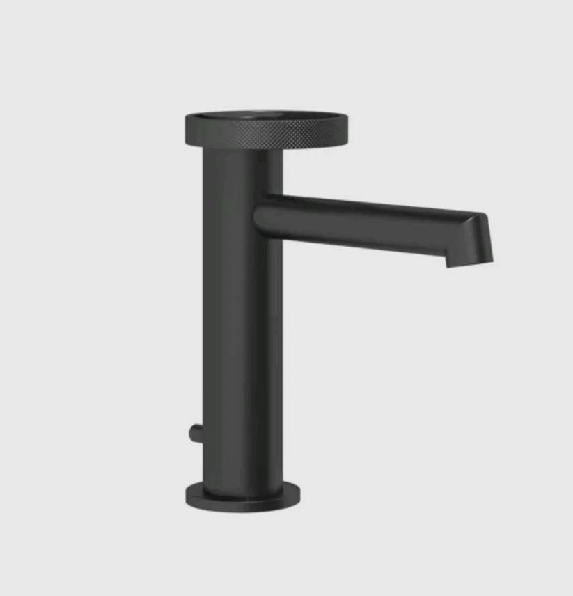 Смеситель для раковины, Gessi, Anello, цвет-черный матовый
