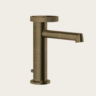 Смеситель для раковины, Gessi, Anello, цвет-Antique Brass