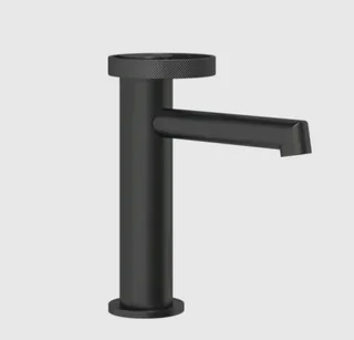 Смеситель для раковины, Gessi, Anello, цвет-черный матовый