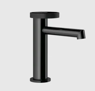 Смеситель для раковины, Gessi, Anello, цвет-Black Metal PVD