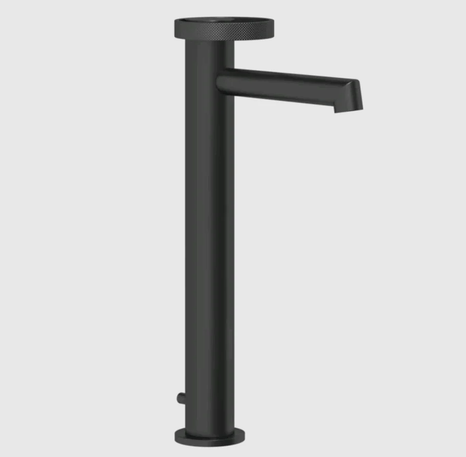 Смеситель для раковины, Gessi, Anello, цвет-черный матовый