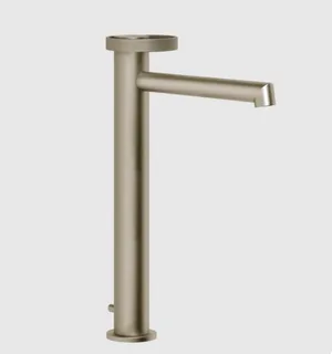 Смеситель для раковины, Gessi, Anello, цвет-Finox Brushed Nickel