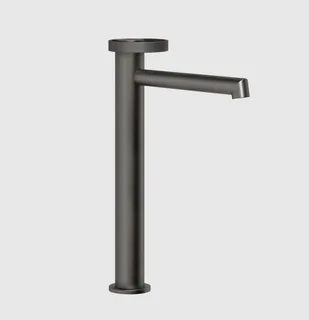 Смеситель для раковины, Gessi, Anello, цвет-Black Metal Brushed PVD