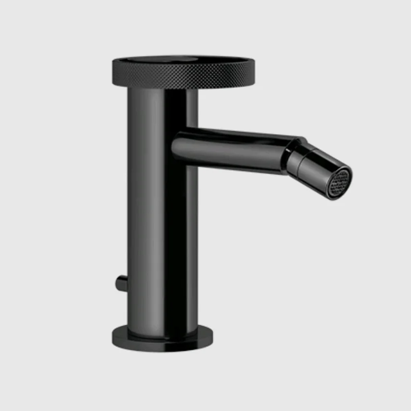 Смеситель для биде, Gessi, Anello, цвет-Black Metal PVD