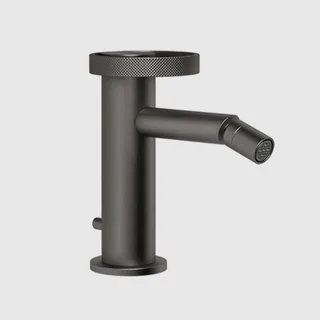 Смеситель для биде, Gessi, Anello, цвет-Black Metal Brushed PVD
